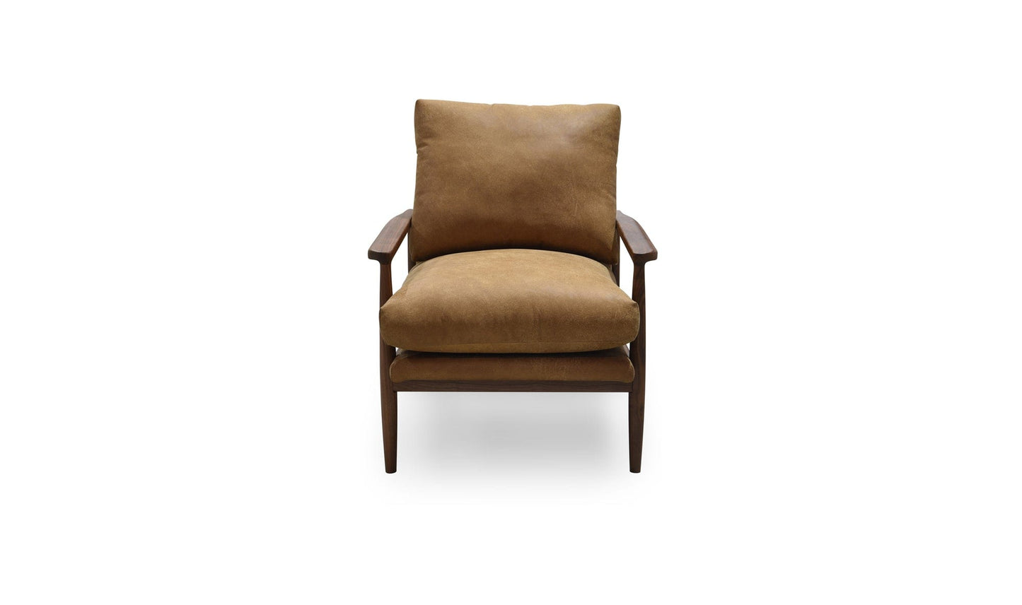 Moe's Home Collection Chair Arturo Accent Chair Tan Arturo Accent Chair Tan