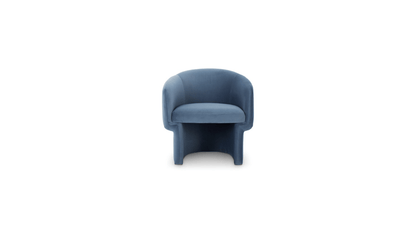 Moe's Home Collection Chair Franco Chair Dusted Blue Franco Chair Dusted Blue