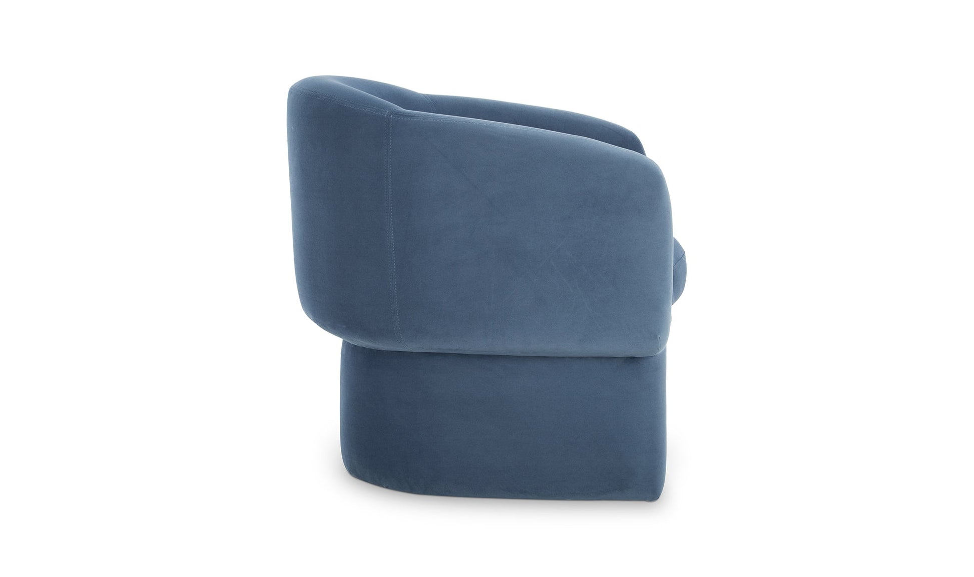 Moe's Home Collection Chair Franco Chair Dusted Blue Franco Chair Dusted Blue