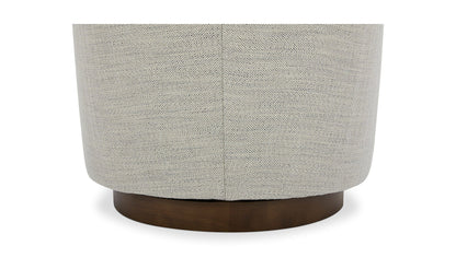 Moe's Home Collection Chair Oscy Swivel Chair Splashed White Oscy Swivel Chair Splashed White