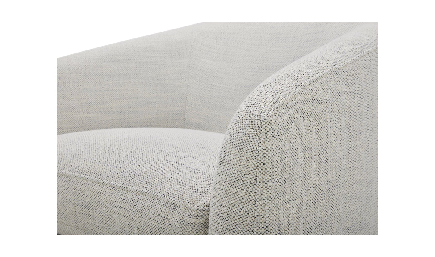 Moe's Home Collection Chair Oscy Swivel Chair Splashed White Oscy Swivel Chair Splashed White