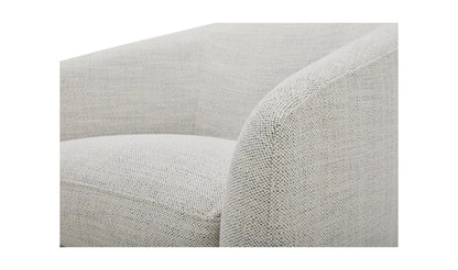 Moe's Home Collection Chair Oscy Swivel Chair Splashed White Oscy Swivel Chair Splashed White