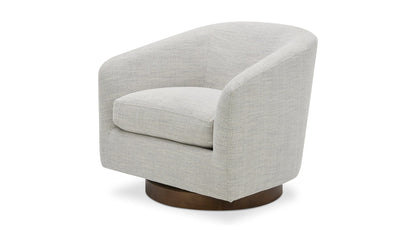 Moe's Home Collection Chair Oscy Swivel Chair Splashed White Oscy Swivel Chair Splashed White