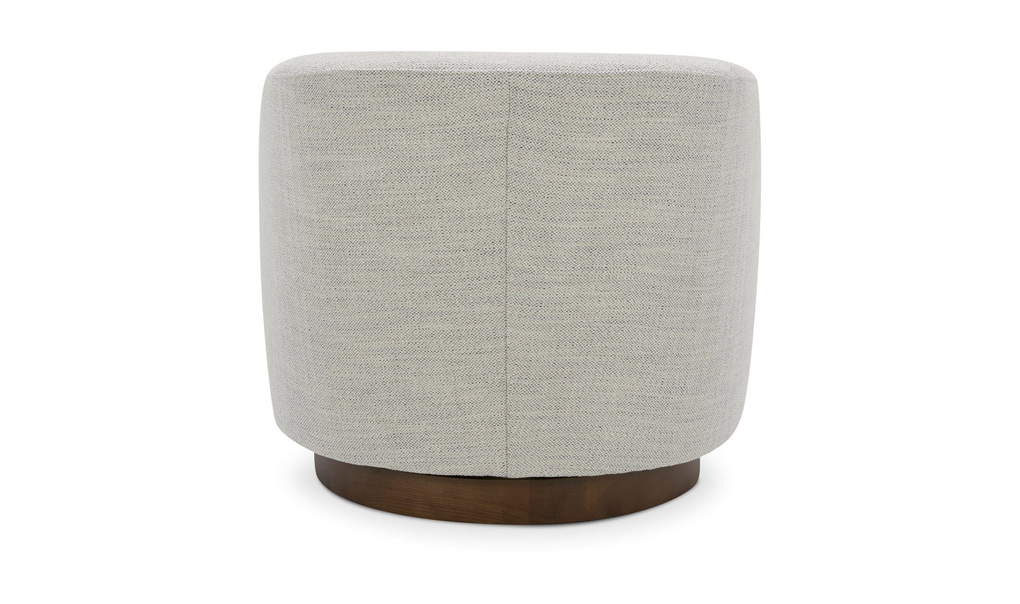 Moe's Home Collection Chair Oscy Swivel Chair Splashed White Oscy Swivel Chair Splashed White