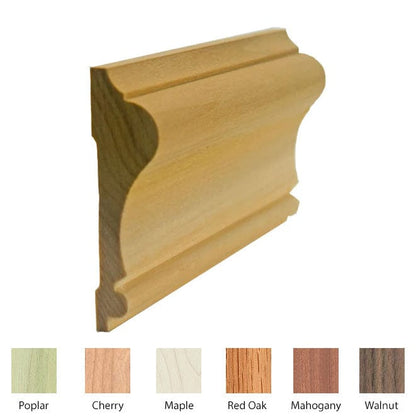 NewMouldings Chair Rail EWCH11 Colonial Chair Rail Trim Moulding EWCH11 Colonial Chair Rail Trim Moulding