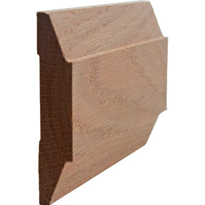 NewMouldings Chair Rail Red Oak / 94 inches EWCH19 Chair Rail Trim Moulding EWCH19 Chair Rail Trim Moulding