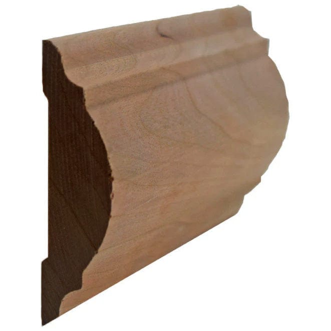 NewMouldings Chair Rail Cherry / 94 inches EWCH20 Chair Rail Trim Moulding EWCH20 Chair Rail Trim Moulding