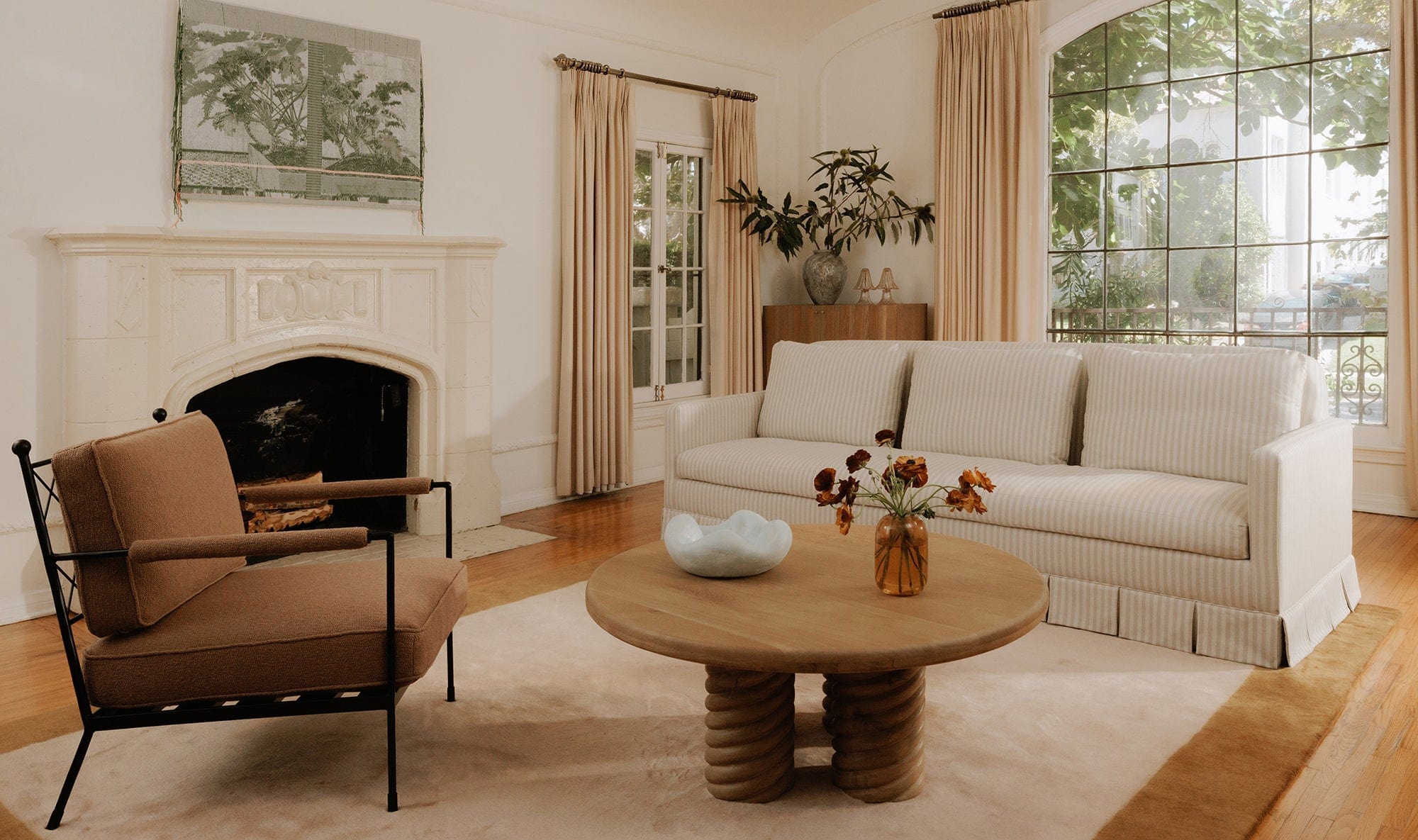 Vecchia Accent Chair Terracotta | The Carpentry Shop Co.