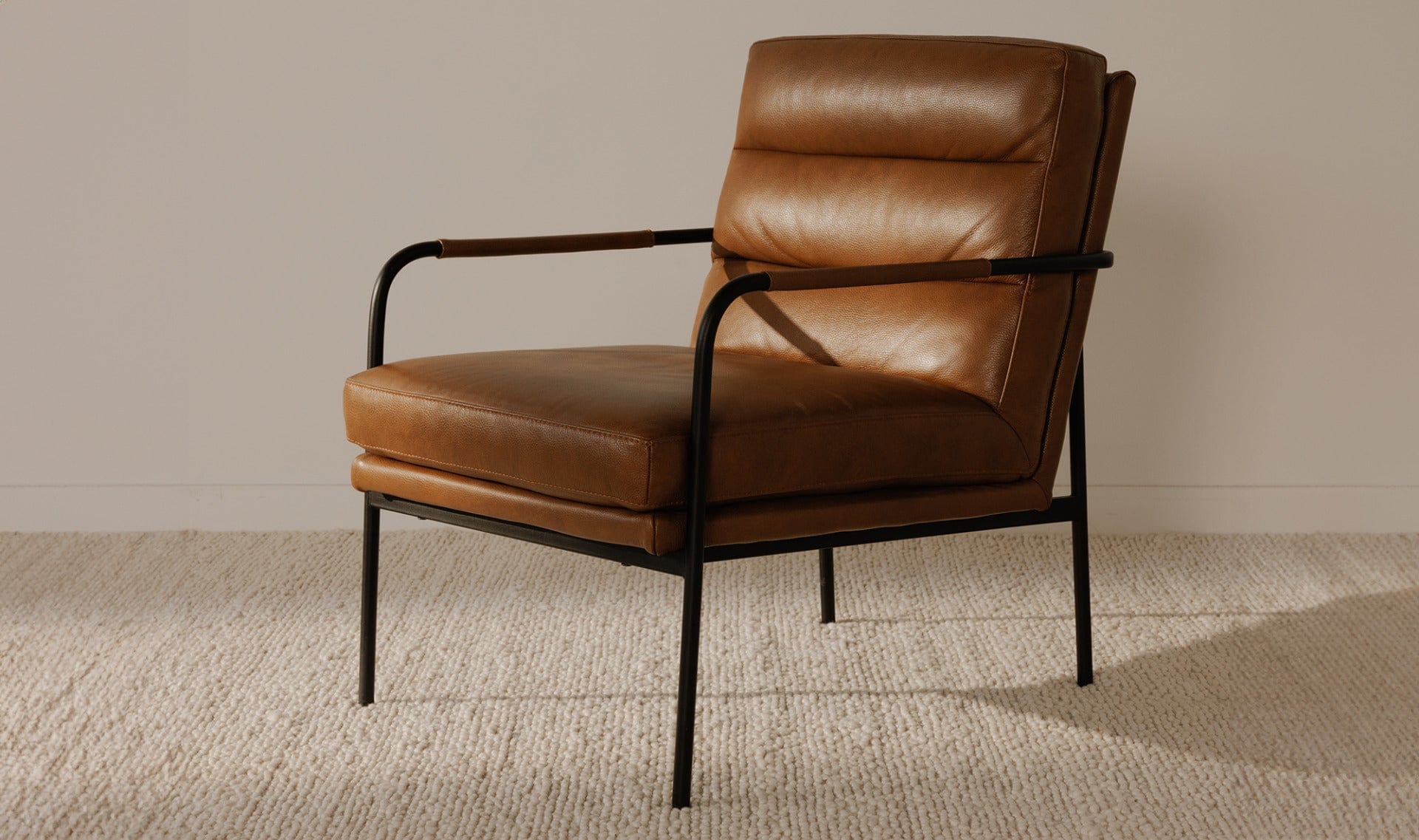Moe's Home Collection Chair VERLAINE CHAIR CHESTNUT BROWN VERLAINE CHAIR CHESTNUT BROWN