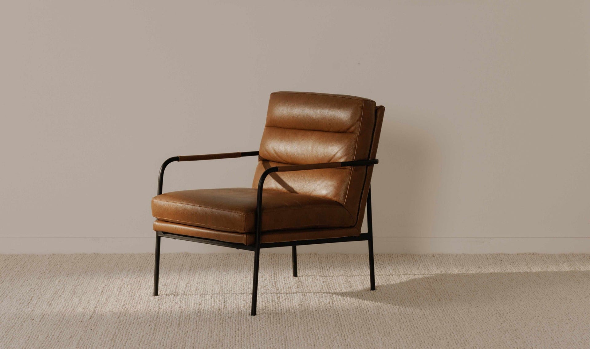 Moe's Home Collection Chair VERLAINE CHAIR CHESTNUT BROWN VERLAINE CHAIR CHESTNUT BROWN