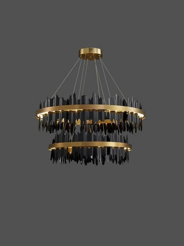 Mirodemi chandelier MIRODEMI® Modern Creative Circular Chandelier for Living Room, Dining Room