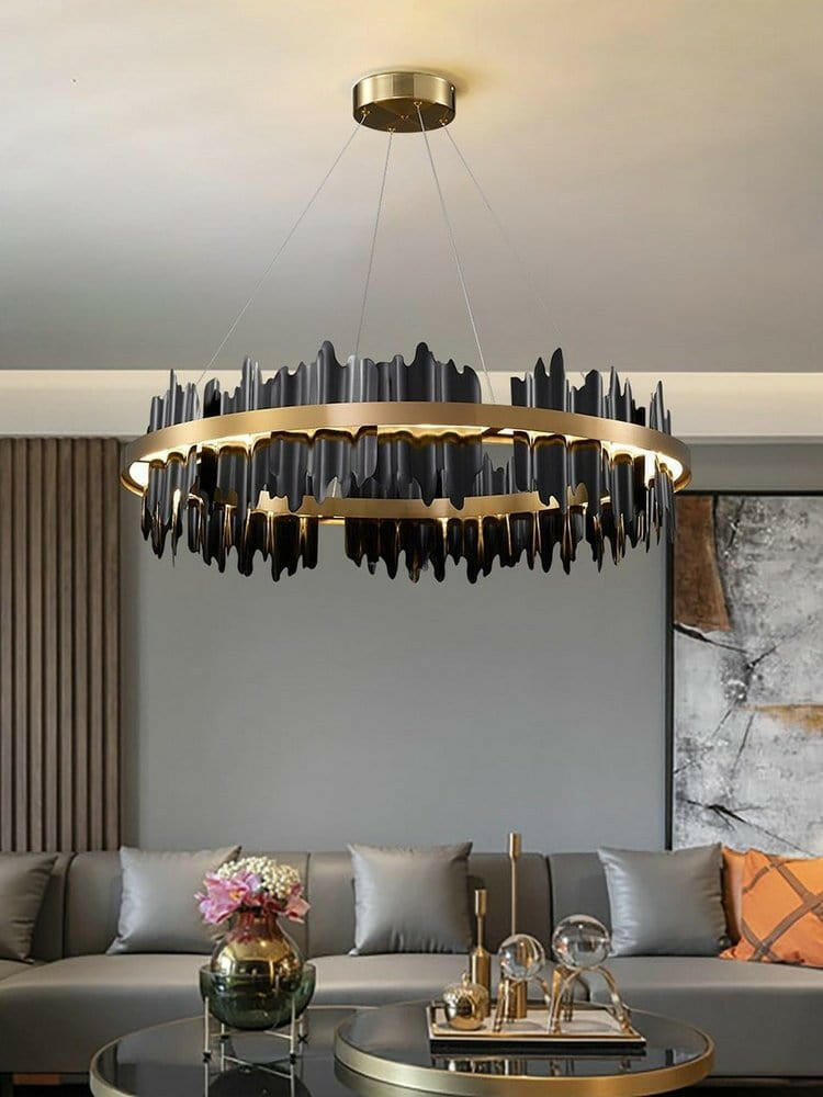 Mirodemi chandelier MIRODEMI® Modern Creative Circular Chandelier for Living Room, Dining Room
