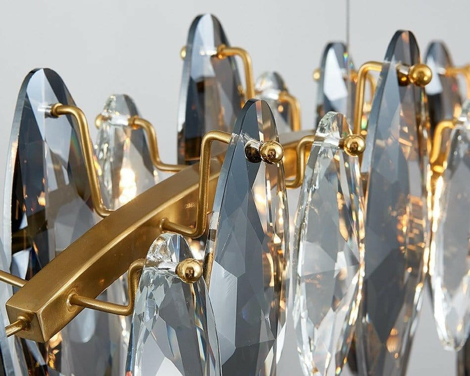 Mirodemi chandelier MIRODEMI® Wave design modern crystal light chandelier for kitchen, dining room