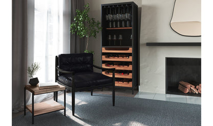 The Carpentry Shop Co. Chefs Teak Wine Bar Natural Chefs Teak Wine Bar Natural