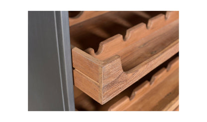 The Carpentry Shop Co. Chefs Teak Wine Bar Natural Chefs Teak Wine Bar Natural