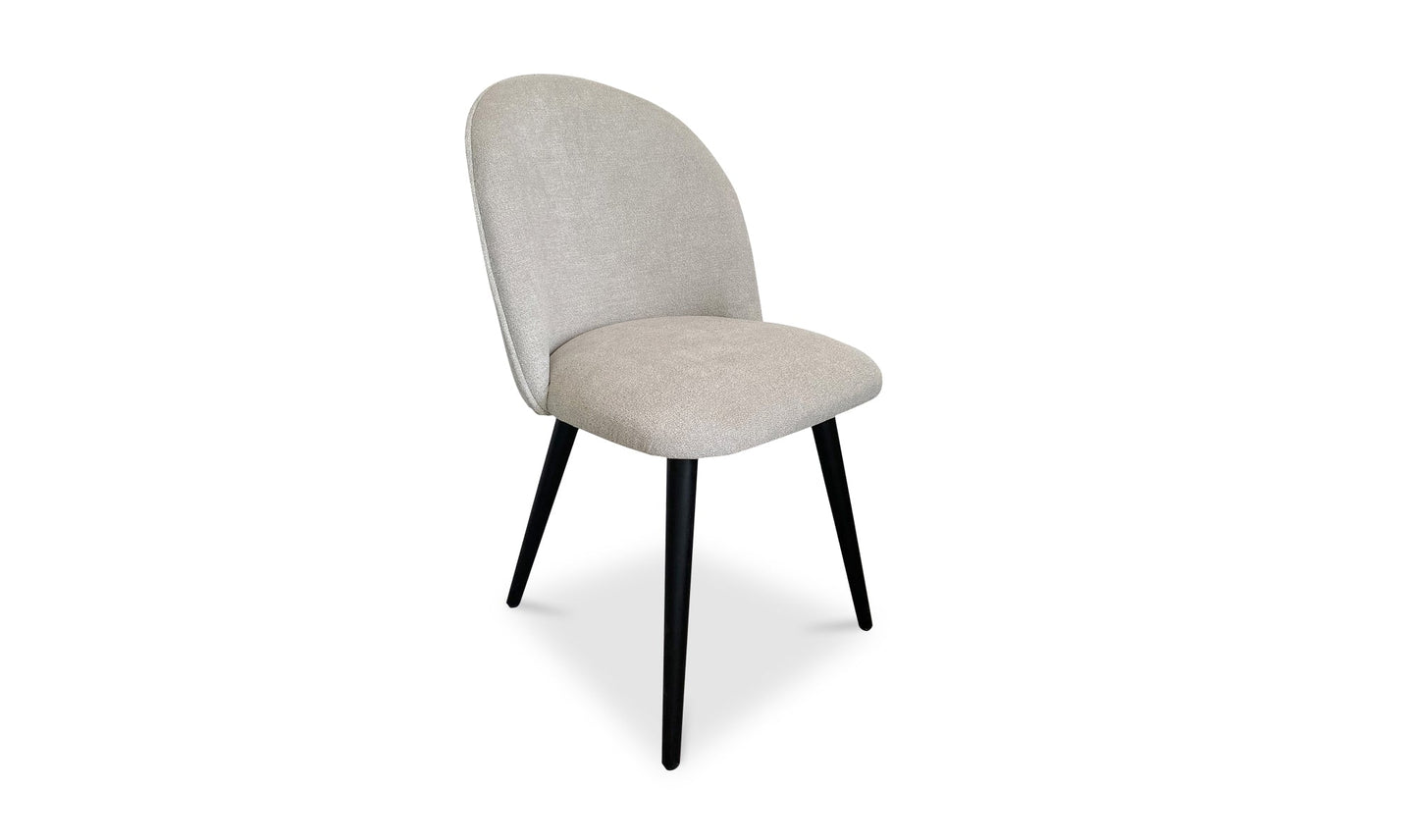 The Carpentry Shop Co. Clarissa Dining Chair Light Grey-M2 Clarissa Dining Chair Light Grey-M2