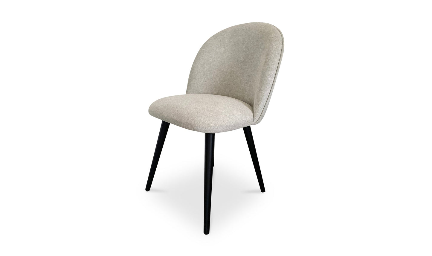 The Carpentry Shop Co. Clarissa Dining Chair Light Grey-M2 Clarissa Dining Chair Light Grey-M2