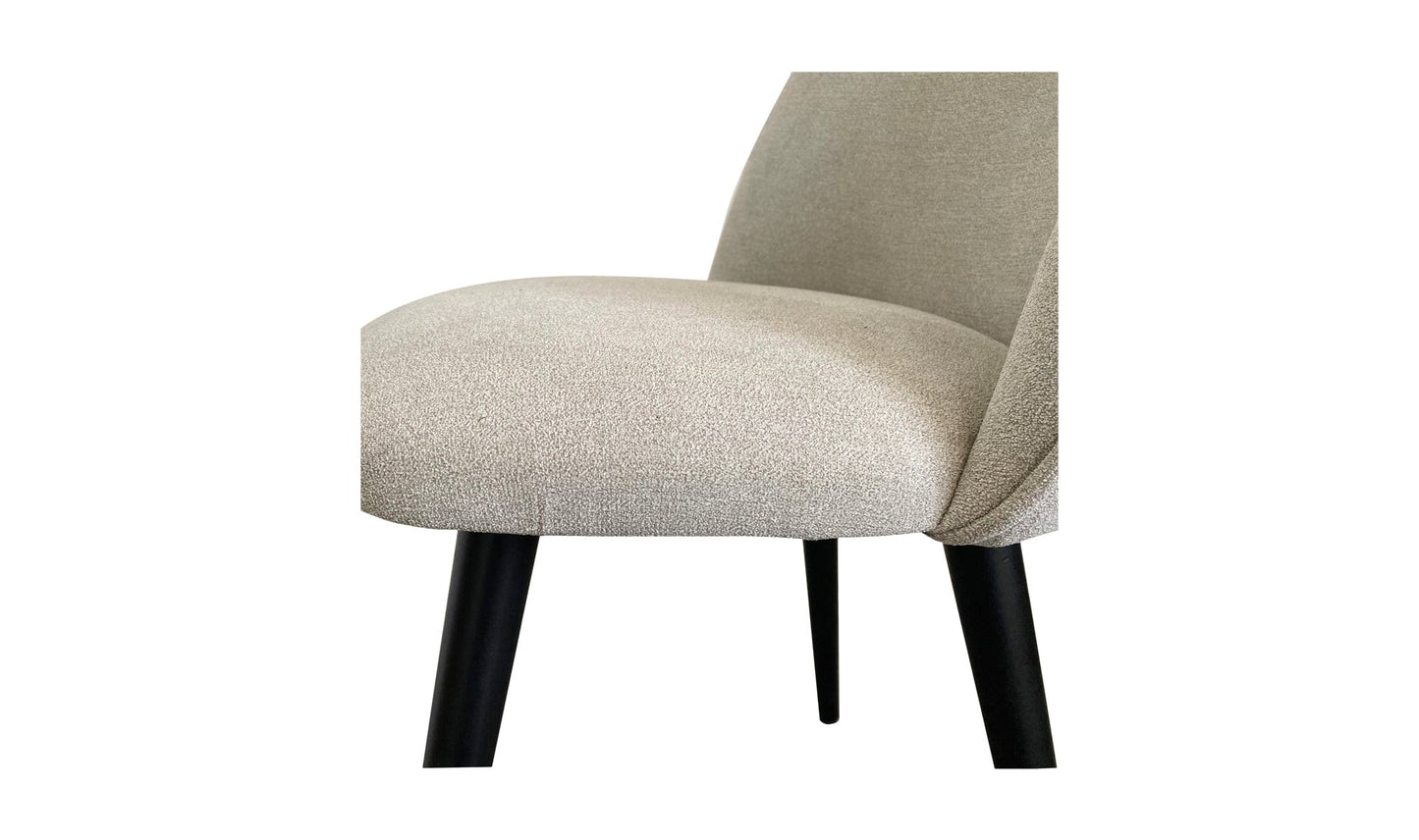 The Carpentry Shop Co. Clarissa Dining Chair Light Grey-M2 Clarissa Dining Chair Light Grey-M2