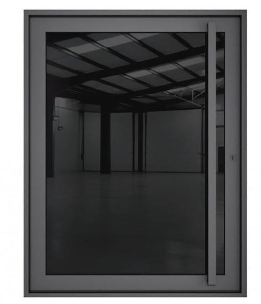 Black Opal Pivot Door