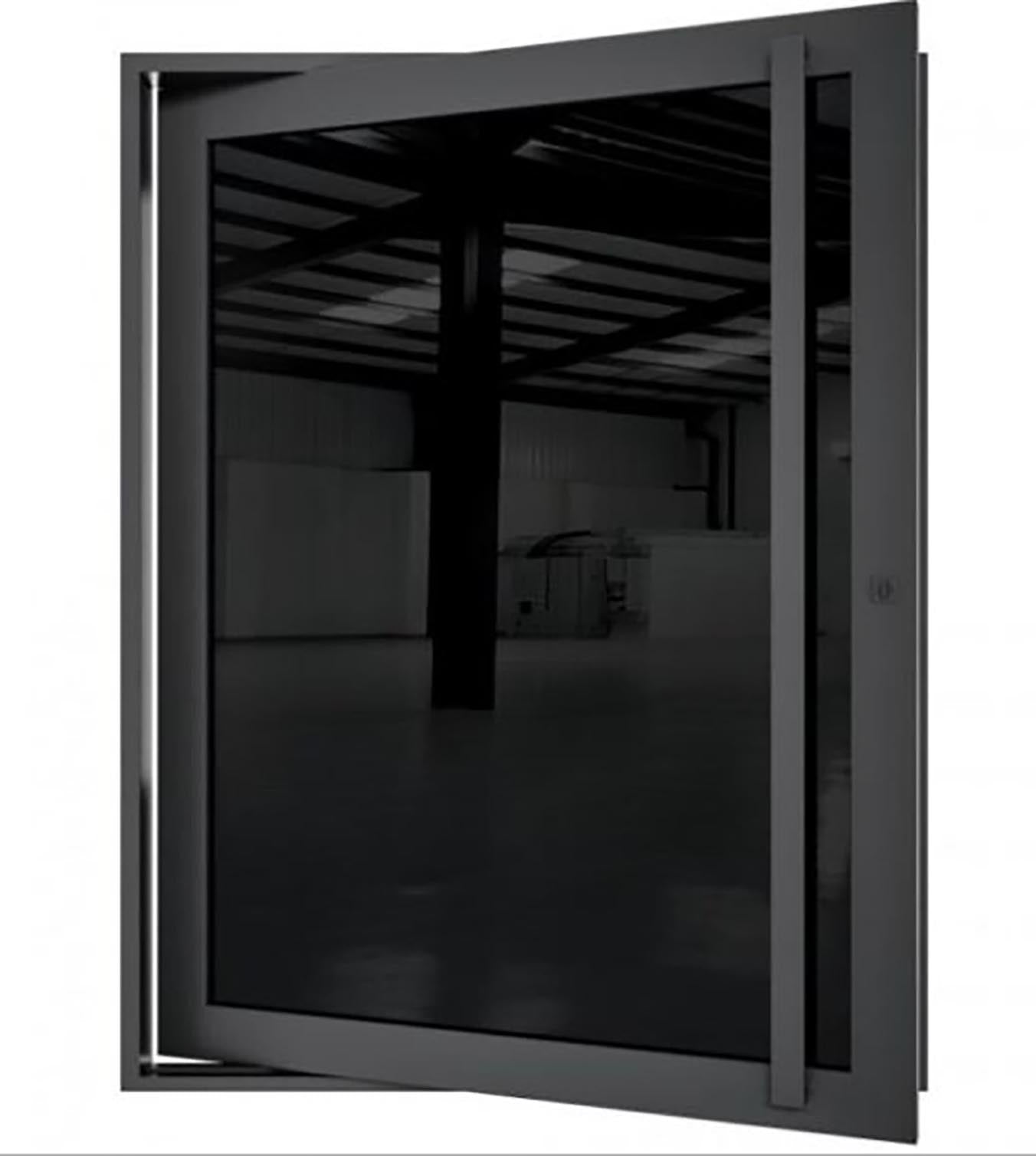 Black Opal Pivot Door