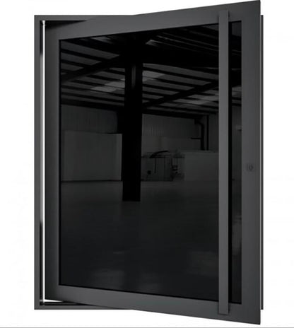 Black Opal Pivot Door