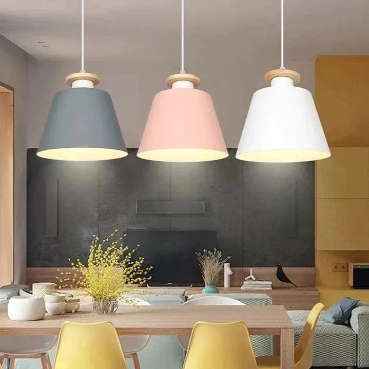 Residence Supply Color Block Cone Pendant Light