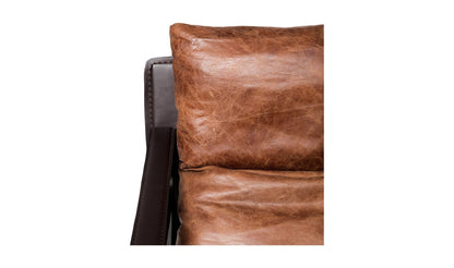 The Carpentry Shop Co. CONNOR CLUB CHAIR OPEN ROAD BROWN LEATHER CONNOR CLUB CHAIR OPEN ROAD BROWN LEATHER