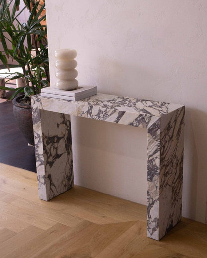 Villohome | Online Flooring Shop Consoles Calacatta Viola Marble Rectangular Console Polished (W)12" (L)40" (H)30" Calacatta Viola Marble Rectangular Console Polished (W)12" (L)40" (H)30"