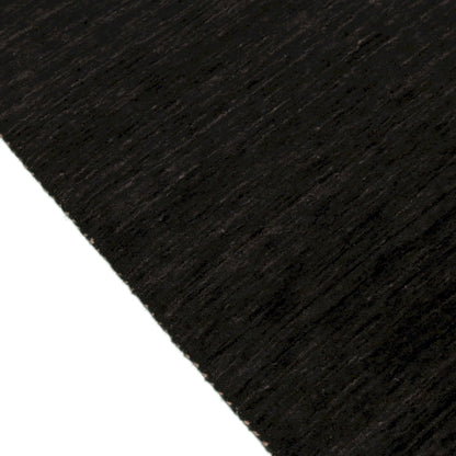 Contemporary Design Charcoal Hand Loomed Wool Area Rug.