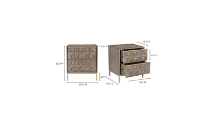 The Carpentry Shop Co. COROLLA NIGHTSTAND COROLLA NIGHTSTAND