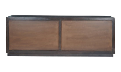 Moe's Home Collection Credenza Denman 4 Door Sideboard Dark Brown Denman 4 Door Sideboard Dark Brown