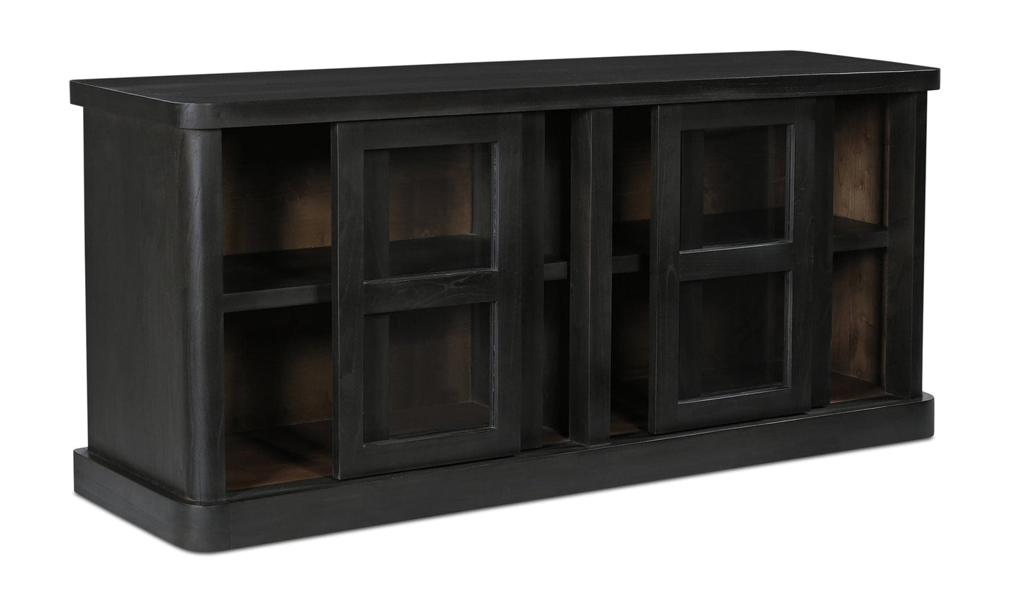 Moe's Home Collection Credenza Mona Sideboard Black Mona Sideboard Black
