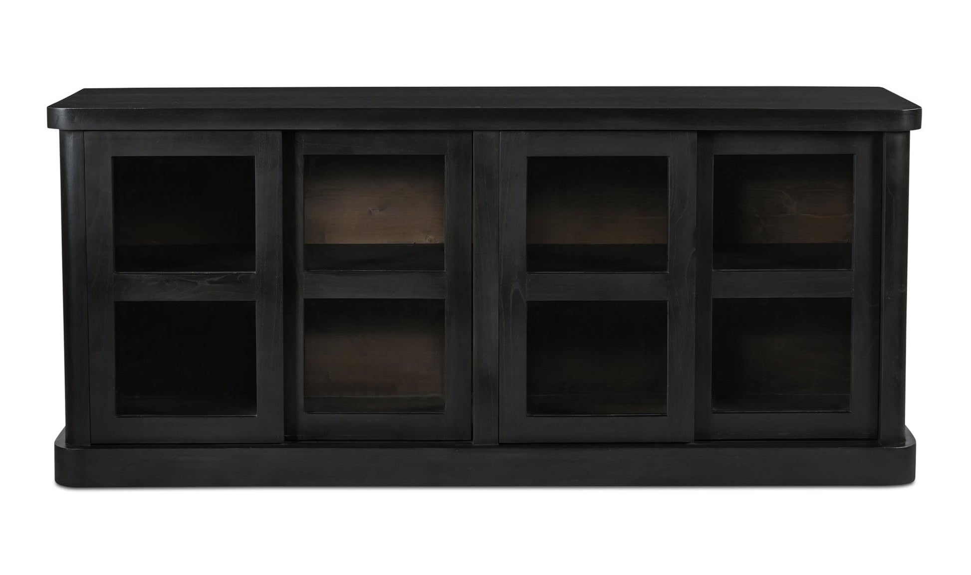 Moe's Home Collection Credenza Mona Sideboard Black Mona Sideboard Black