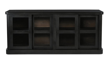 Moe's Home Collection Credenza Mona Sideboard Black Mona Sideboard Black