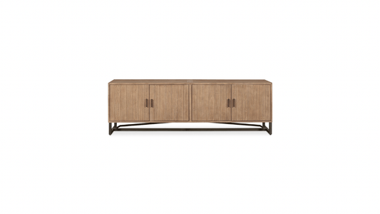 Moe's Home Collection Credenza Sierra Media Unit Natural Sierra Media Unit Natural