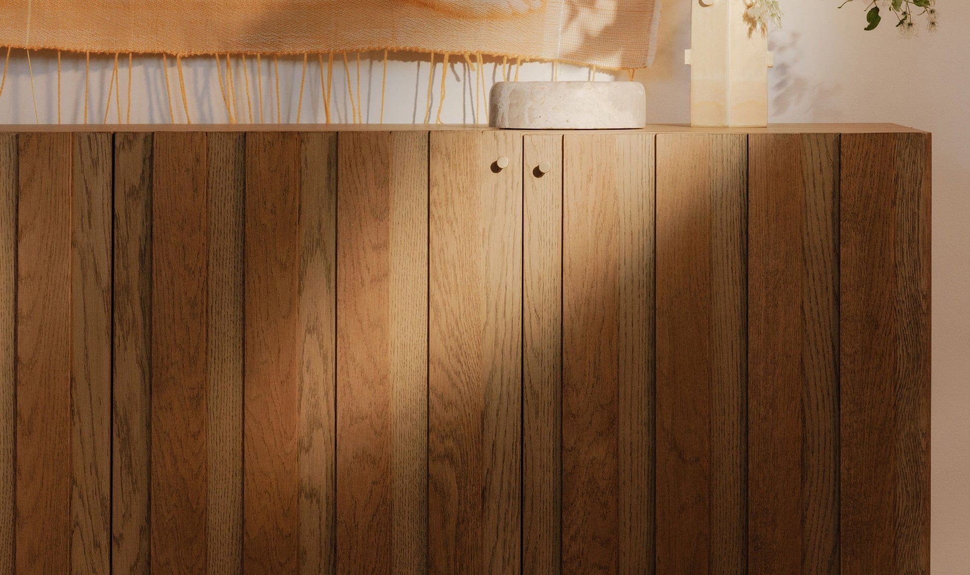 Moe's Home Collection Credenza Vermentino Sideboard Oak Vermentino Sideboard Oak