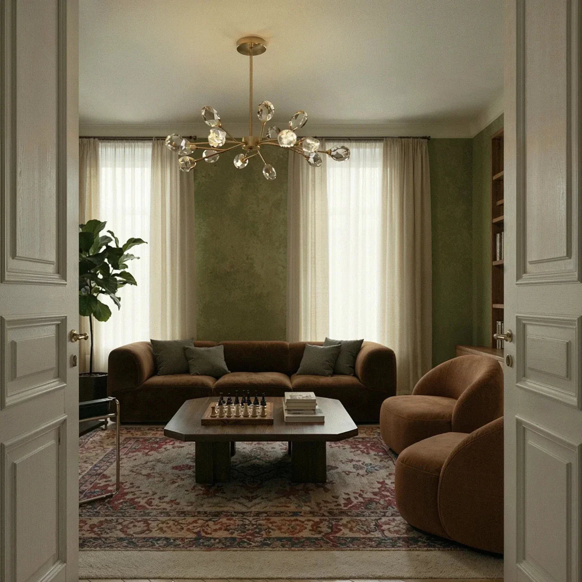 Cristal Chandelier.