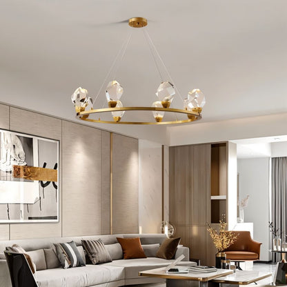 Cristal Round Chandelier.