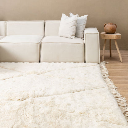 Cross-Roads - Luxury Shag Moroccan Rug 8.3x10.2 ft / 253x310 cm