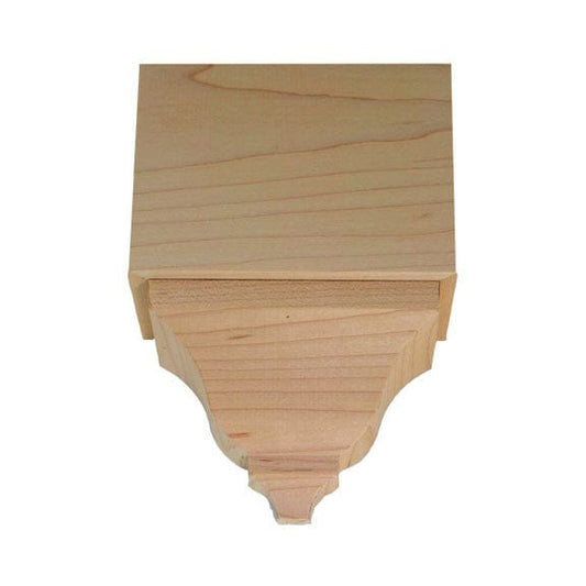 NewMouldings Crown Block Maple EWCR62 Crown Middle Block 3-1/2 Tall x 2-3/8 deep EWCR62 Crown Middle Block 3-1/2 Tall x 2-3/8 deep