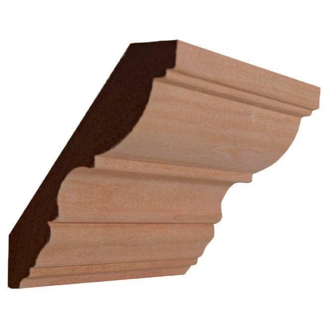 NewMouldings Crown Cherry / 94 inches EWCR30 Crown Moulding Trim EWCR30 Crown Moulding Trim