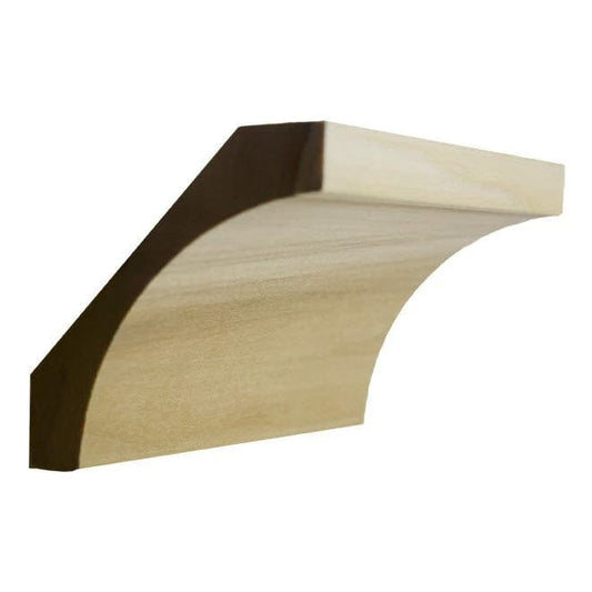 NewMouldings Crown Poplar / 94 inches EWCR40 Cove Crown Moulding Trim EWCR40 Cove Crown Moulding Trim