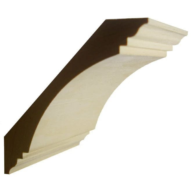 NewMouldings Crown Poplar / 94 inches EWCR46 Large Cove Crown Moulding EWCR46 Large Cove Crown Moulding