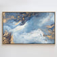 Julia Contacessi Fine Art Custom Canvas Print Gallery Wrapped / White Oak / 36x60 Celestial Sapphire - Canvas Print