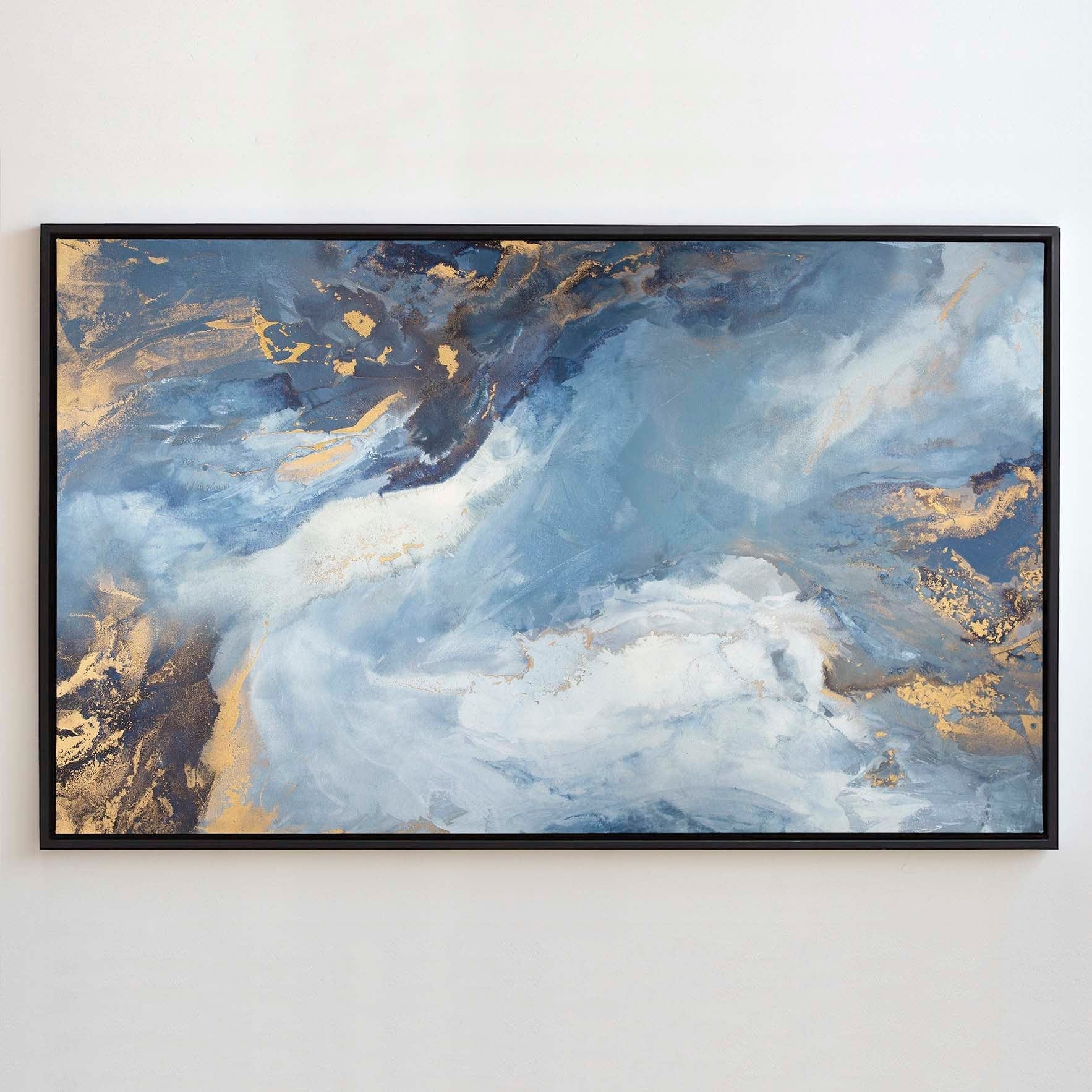 Julia Contacessi Fine Art Custom Canvas Print Gallery Wrapped / Black / 36x60 Celestial Sapphire - Canvas Print