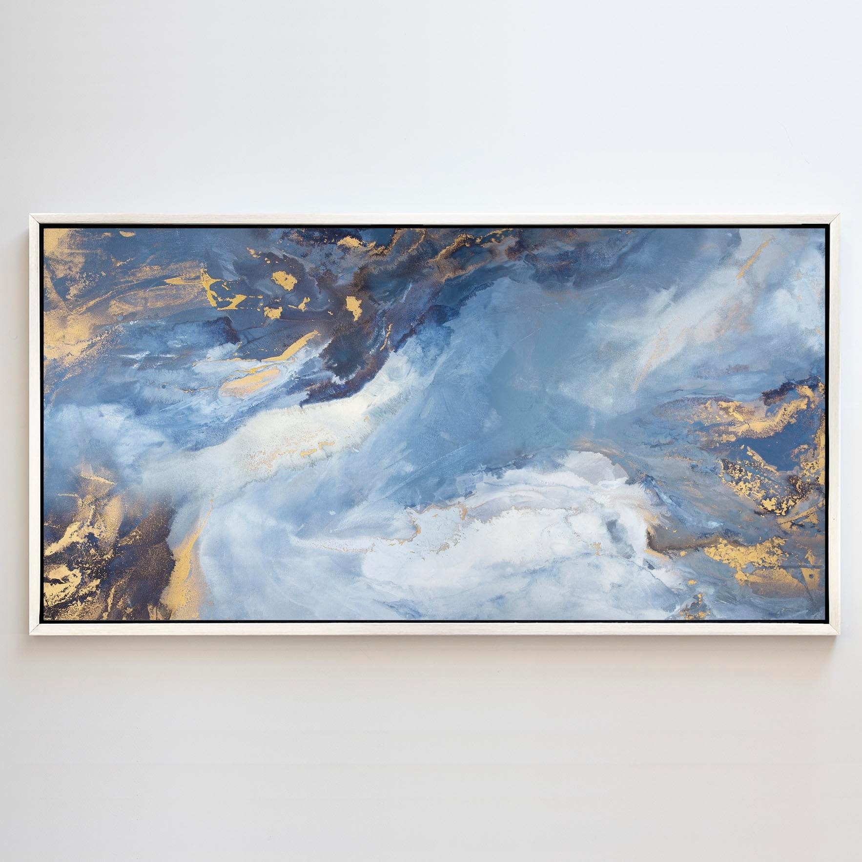 Julia Contacessi Fine Art Custom Canvas Print Gallery Wrapped / White / 30x60 Celestial Sapphire - Canvas Print