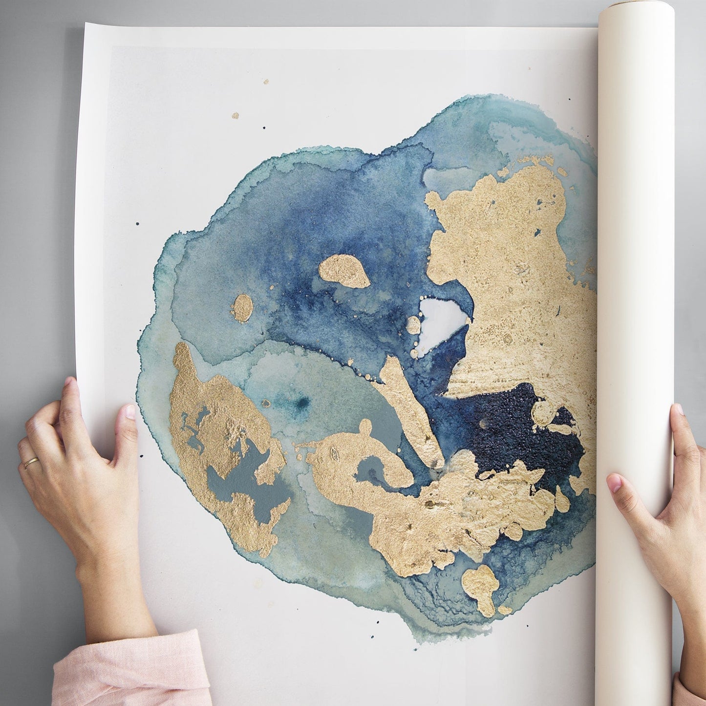 Julia Contacessi Fine Art Custom Canvas Print Geode No. 1 - Canvas Print