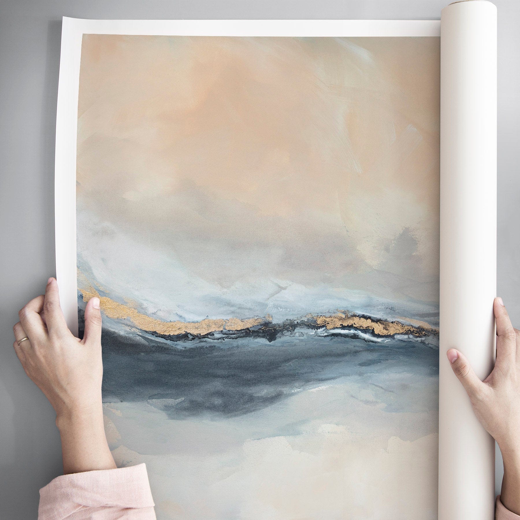 Julia Contacessi Fine Art Custom Canvas Print Rolled / Unframed / 48x80 Golden Hour - Canvas Print