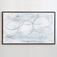 Julia Contacessi Fine Art Custom Canvas Print Gallery Wrapped / Black / 48x80 Innuendo No. 1 - Canvas Print