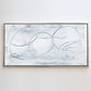 Julia Contacessi Fine Art Custom Canvas Print Gallery Wrapped / Silver / 40x80 Innuendo No. 1 - Canvas Print